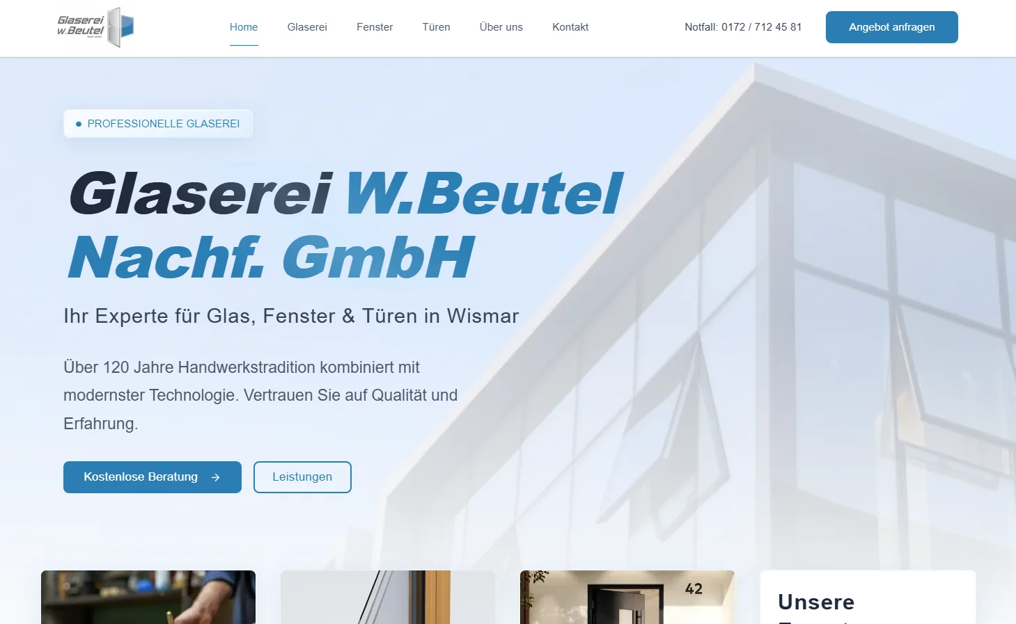 Jan Brügemann Website Screenshot