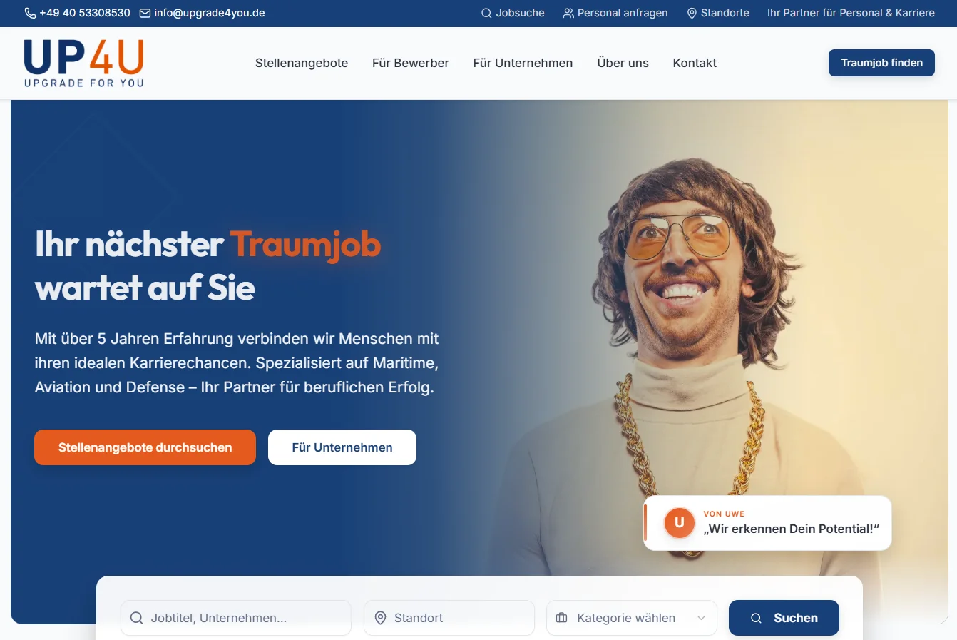 Jörn Wege Website Screenshot